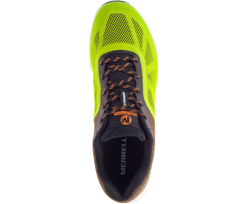 Buty Sportowe Merrell Męskie Zielone/Pomarańczowe - Mtl Skyfire - 823916-QSR